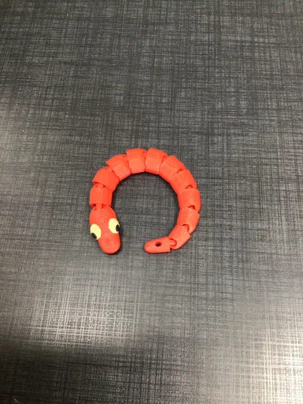 Articulated Red Snake