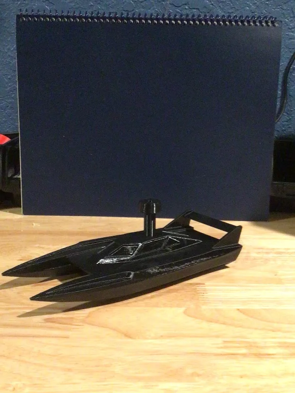 Balloon Powered Toy Boat